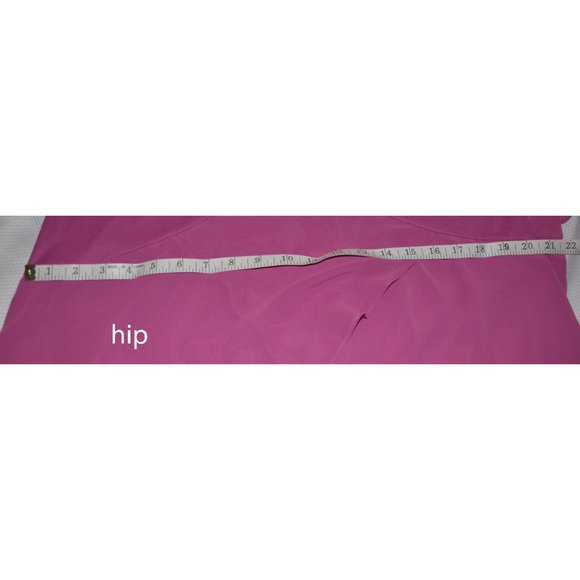 SLNY Fuschia Chiffon Dress size 14W - Picture 6 of 11